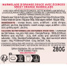 Marmelade d'Orange Douce Ecorces fines etiquette