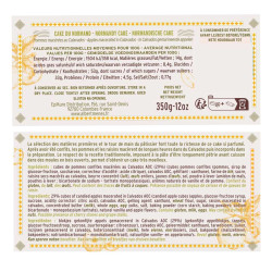 Cake du Normand tranché aux pommes macérées au Calvados