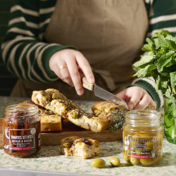 Roasted Sun-dried Tomatoes with Basil and Oregano
