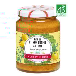 Kandierte Zitronenpaste mit Thymian BIO
