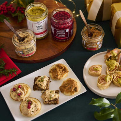SMOKED SALMON RILLETTES WITH PINK PEPPERCORNS
