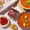 photo d'ambiance poivrons piquillos gaspacho photo d'ambiance poivrons piquillos gaspacho