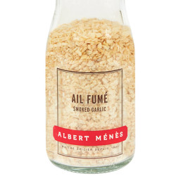 zoom sur l'ail fume