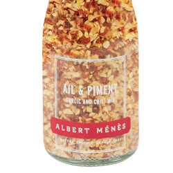 Mischung aus Knoblauch und Pfeffer