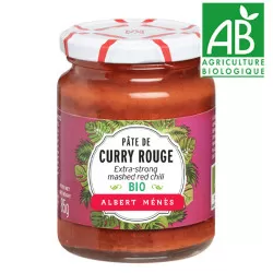 Pâte de Curry Rouge BIO