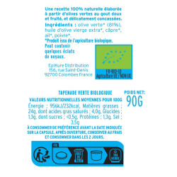 Organic Green Tapenade