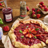 Confiture de Fraise photo ambiance tarte