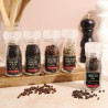 PGI Red Kampot Peppercorns - Pepper Mill