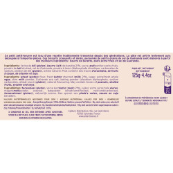 Etiquette informations Petits-Beurre de Lorient au Sel de Guérande