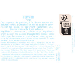 fiche informative sur le pot de Poivron Albert Ménès