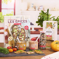 Craquines au x herbes de Provence et olive Albert Ménès