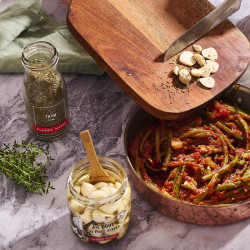Sweet garlics with Herbs | Albert Ménès
