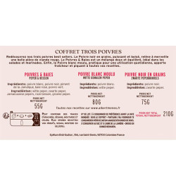 Coffret 3 Poivres