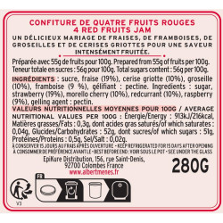 Extra 4 Red Fruits Jam