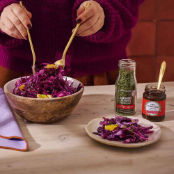 Würziges Confit aus roten Zwiebeln