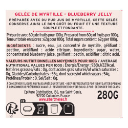 Gelée de Myrtille Albert ménès