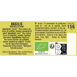 Basilic BIO Albert Ménès de qualité