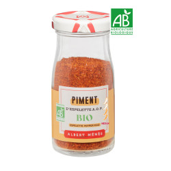 Pot de Piment d'Espelette A.O.P. BIO Albert Ménès