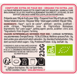 Confiture de Figue BIO avec des figues de qualité