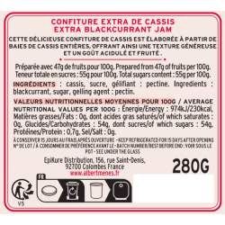 Confiture de Cassis  de qualité