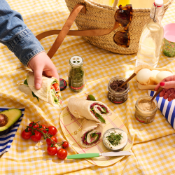 fines herbes wrap pique nique