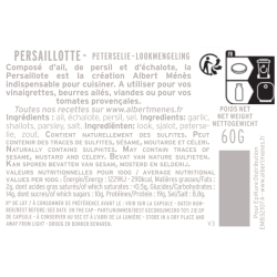 fiche informative sur le pot de Persaillotte Albert Ménès