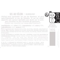 Salz mit Sellerie