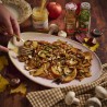 poêlée de champignons  miel crémeux de france