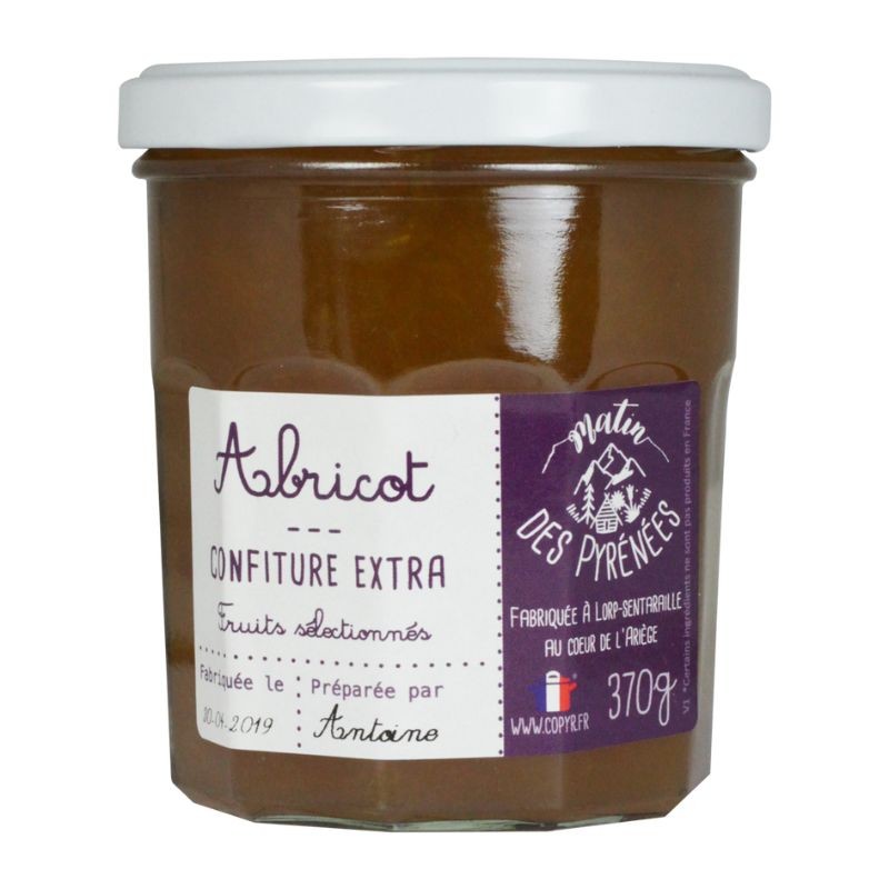 Confiture extra Abricot - Matin des Pyrénées
