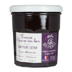 Confiture Extra Fraise et Fraise des bois - Matin des Pyrénées
