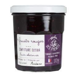 Confiture Extra Quatre fruits rouges - Matin des Pyrénées