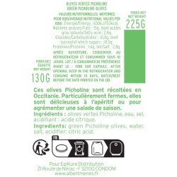 Green Picholine Olives | Albert Ménès