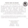 Fiche produit du Poivre Noir en Grains Albert Ménès, informations sur son origine et sa force