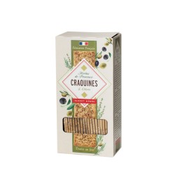 Craquines mit Kräutern der Provence und Oliven