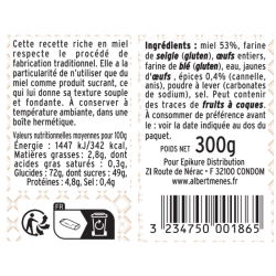 Pain d'Épices Pur Miel etiquette miel