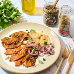 assiette courge zaatar albert ménès
