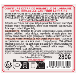 Extra Mirabelle de Lorraine Plum Jam | Albert Ménès