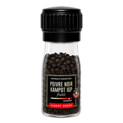 Poivre de Kampot Noir I.G.P - Moulin