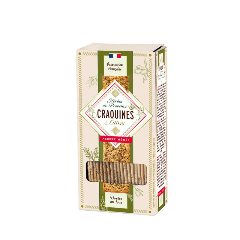 Crackers with Provence Herbs and Olives