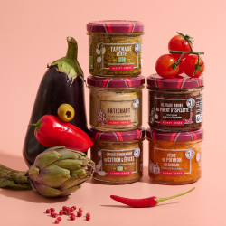 gamme tartinables albert ménès tapenade verte bio