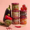 BIO-AUBERGINENPÜREE MIT ZITRONE UND GEWÜRZEN