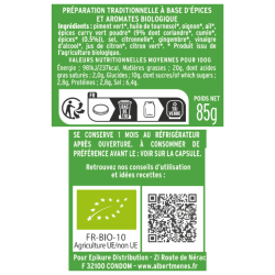 Grüne Currypaste BIO