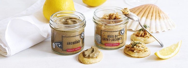                 Aufstriche zum Aperitif und Oliven Albert Ménès