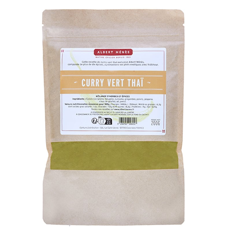 Sauce curry vert thai 175g - Karimix