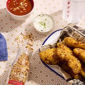 Recettes facile et rapide poulet pané ail et piment