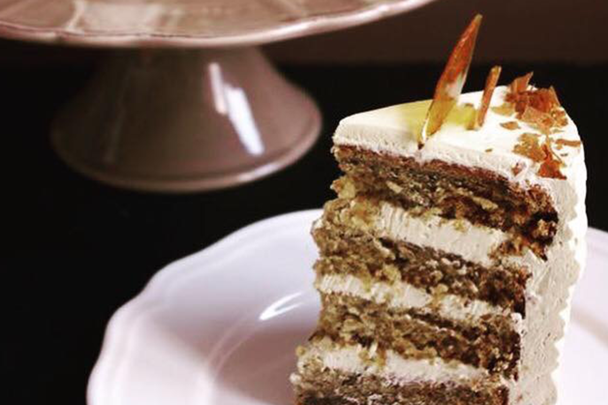 Carrot layercake à la crème de marron