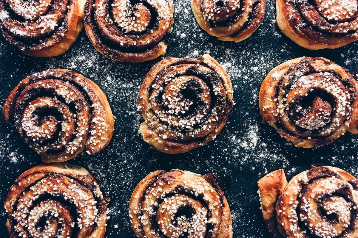 Kanelbullar, petits pains suédois à la cannelle