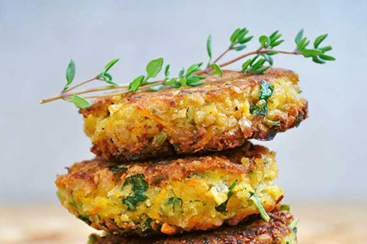 Galettes de pois chiches au paprika fumé