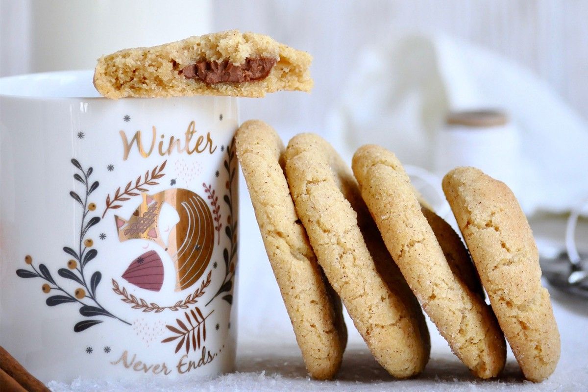 Cookies Snickerdoodle au Chocolat et à la Cannelle