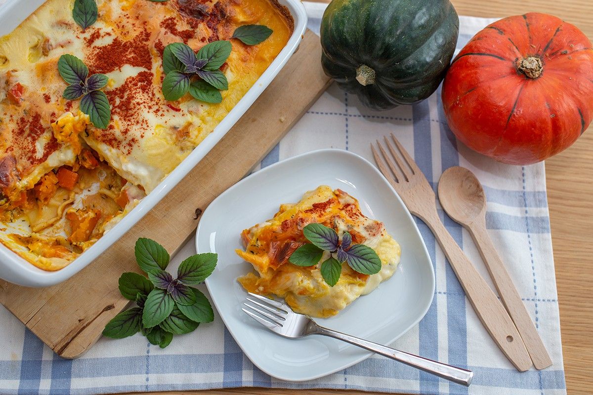 Lasagnes d’Automne à la Citrouille